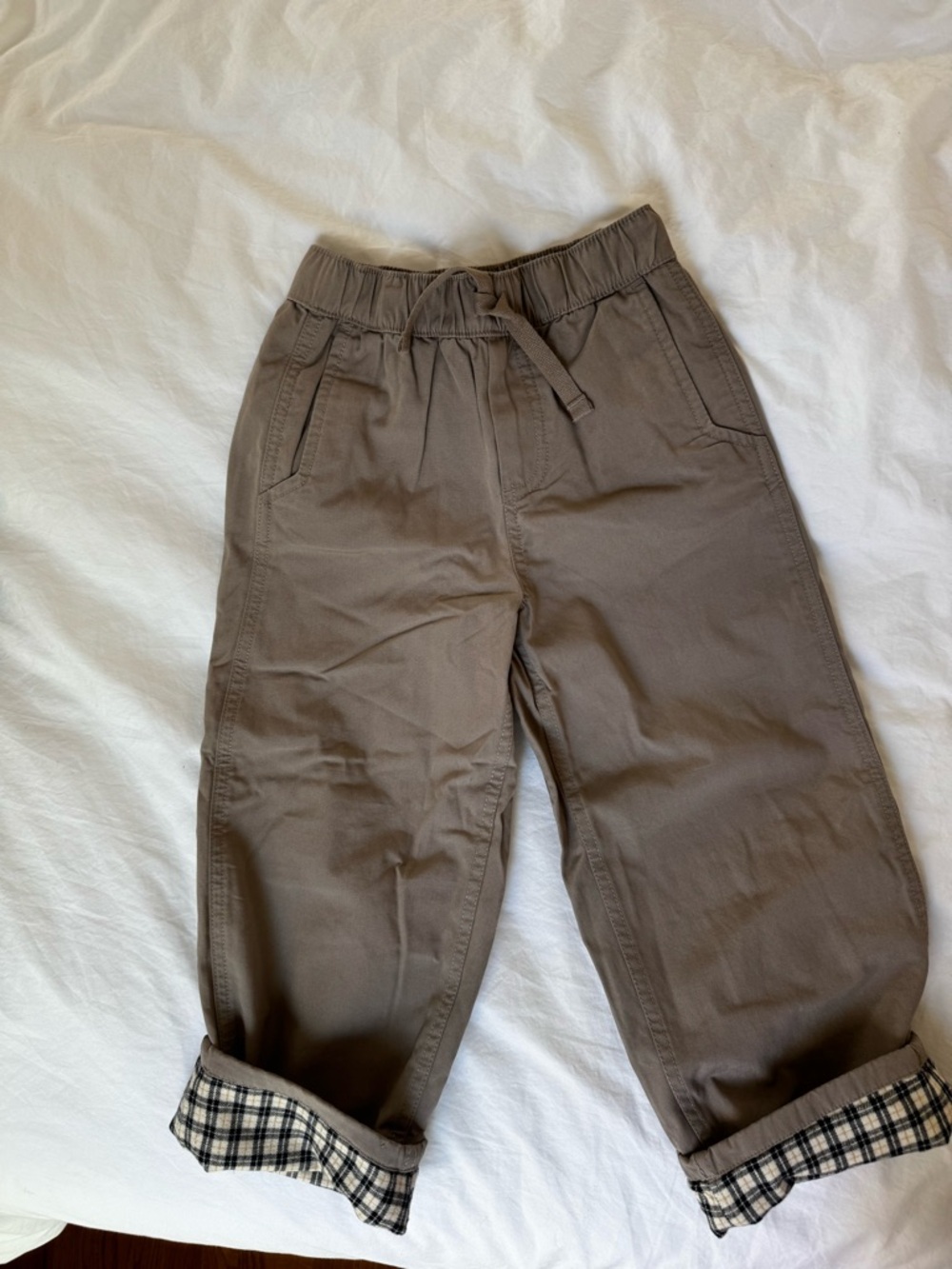 Hannah Andersson Lined Canvas Pant 5T